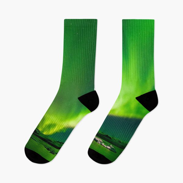 Item preview,  green sky in northern colors designed and sold by 42youbest.