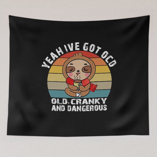 Item preview, Yeah, I've Got O.C.D Old Cranky and Dangerous Vintage  designed and sold by Shannon41.