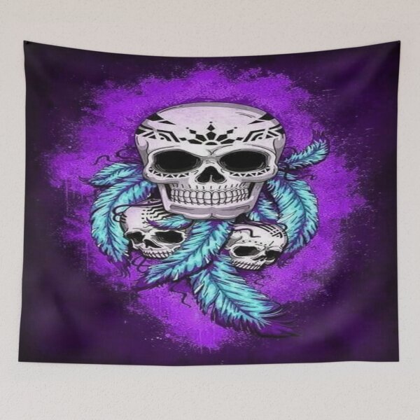 Item preview, Indian skull designed and sold by Frimousse-8695.