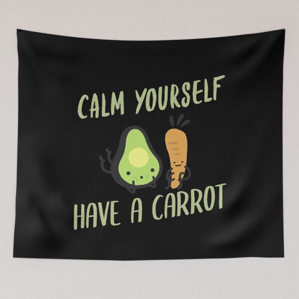 Item preview, Have A Carrot Calm Yourself Vegan designed and sold by jacks-tees.
