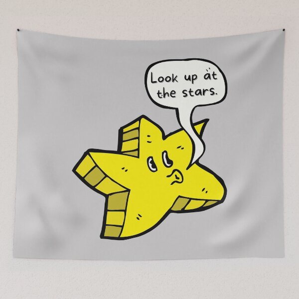 Item preview, Starboi Look Up At The Stars designed and sold by casualism.
