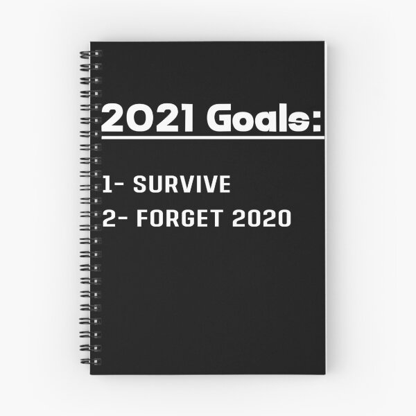 Item preview, Sarcastic Funny 2021 Goals Christmas Gift designed and sold by Hamadax.