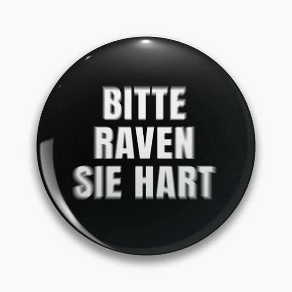 Item preview, Techno EDM Raven German Saying Gift Idea designed and sold by Marco Damm.
