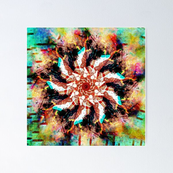 Item preview, STP Screen Transfer Process - 690 - WDVMM - 1048 - Ether Peak Mandala 1 06 designed and sold by WetdryvacRB01.