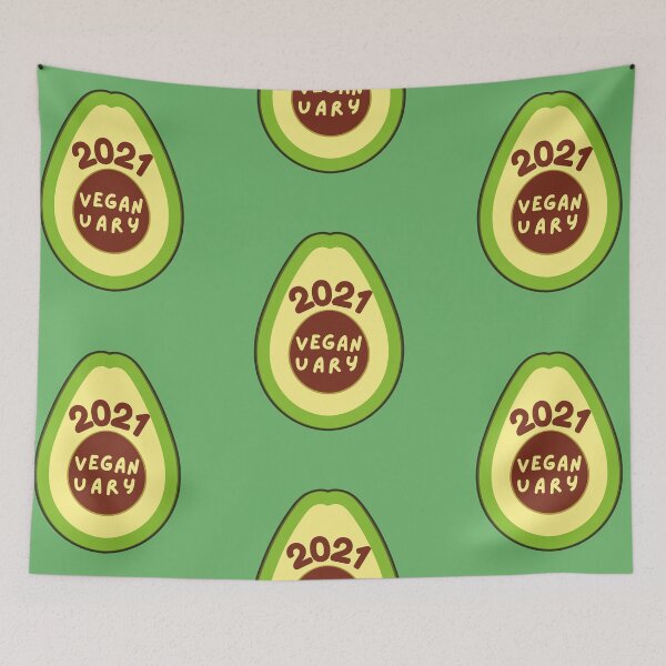 Item preview, cute Veganuary  designed and sold by MariusMunteanu.