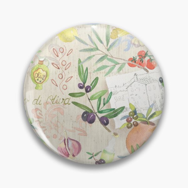 Item preview, Provence style pattern about olive oil designed and sold by sonaadalian.