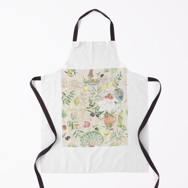 Item preview, Provence style pattern about olive oil designed and sold by sonaadalian.
