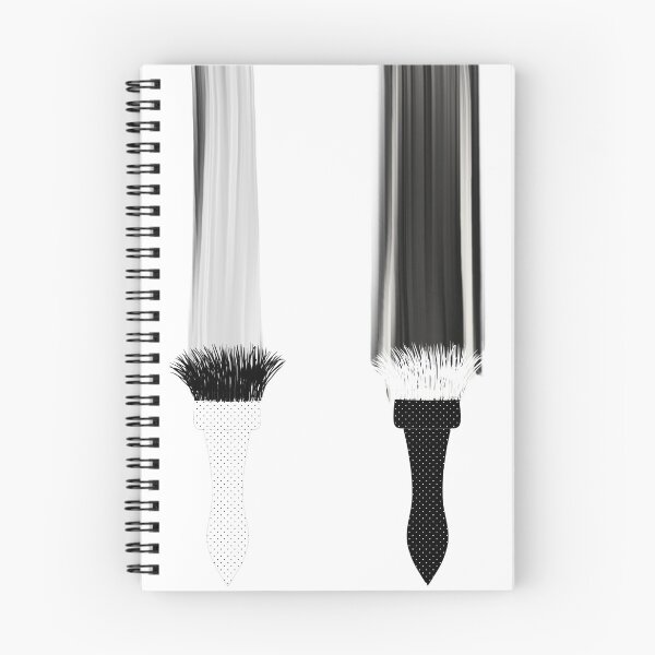 Item preview, Black & white paint brush designed and sold by GdaySnoopy.