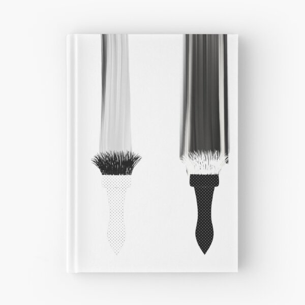 Item preview, Black & white paint brush designed and sold by GdaySnoopy.