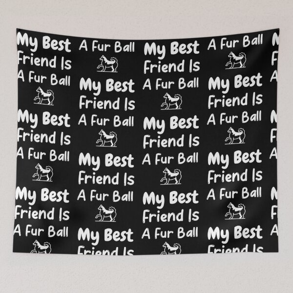 Artikelvorschau, Mein bester Freund ist ein Fur Ball Dog Lovers Club entworfen und verkauft von KC-Clothing-Co.