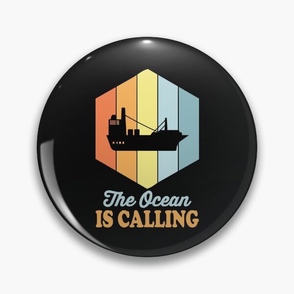 Item preview, The Ocean Is Calling Essential Classic Sticker And Shirt Design designed and sold by Glike.