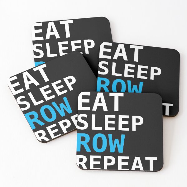 Item preview, Eat Sleep Row Repeat designed and sold by TINASTORESHOPE.