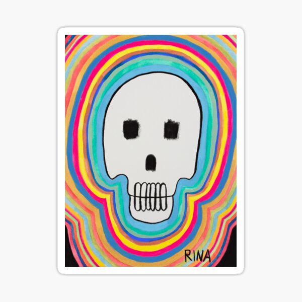 Skull Sticker
