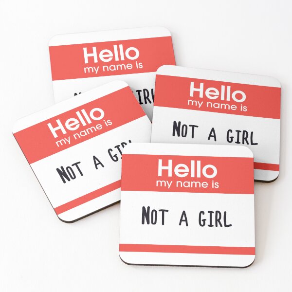 Item preview, Not a Girl Transmasc  designed and sold by loosecanon.