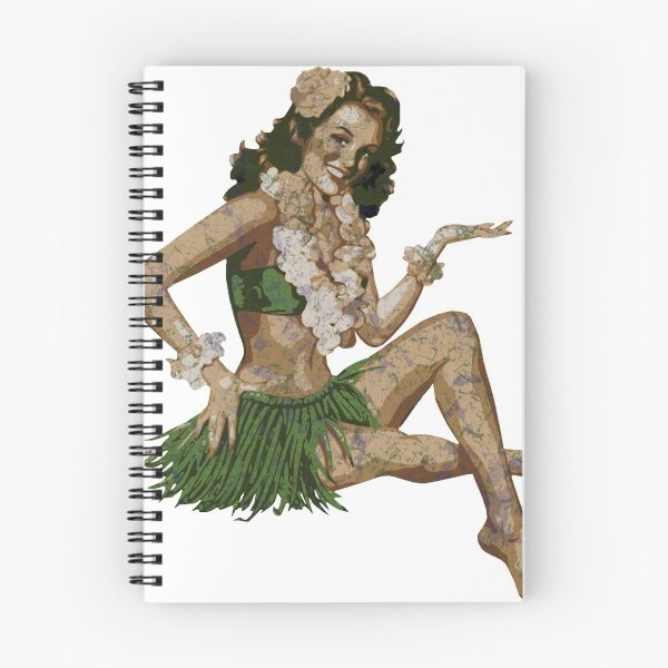 Item preview, Pinup Hula Girl designed and sold by ElectricHamster.