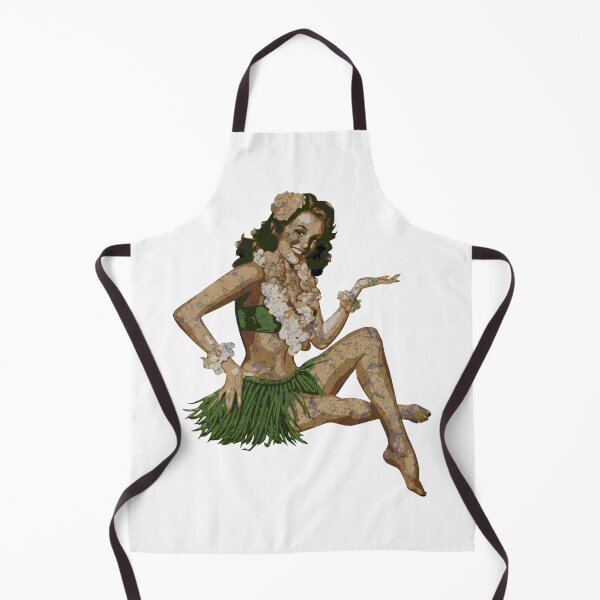 Item preview, Pinup Hula Girl designed and sold by ElectricHamster.