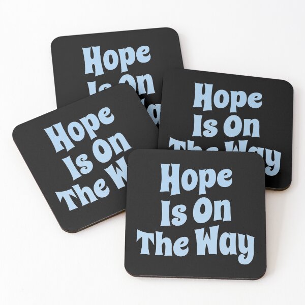 Item preview, Hope Is On The Way (Inspirational and Motivational Quote • Vintage Classic 70's Look) designed and sold by SassyClassyMe.