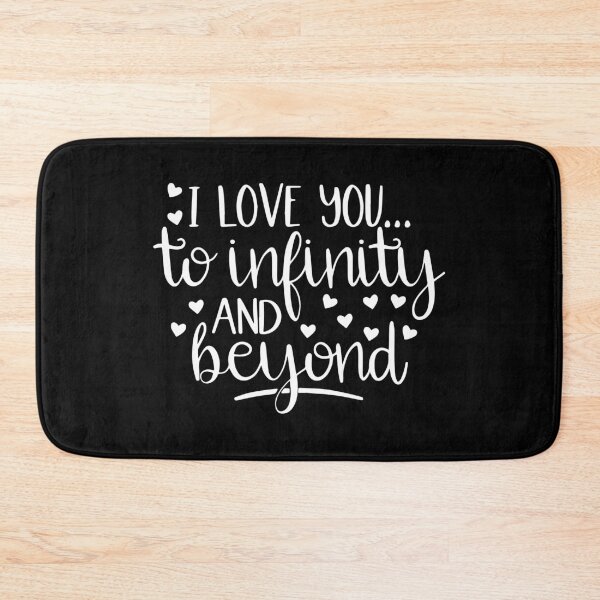 Item preview, I Love You To Infinity And Beyond Valentine Couple Gifts designed and sold by YaliliArt.