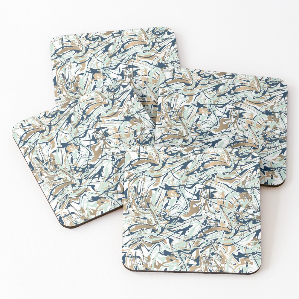 Item preview, Coasters (Set of 4) designed and sold by tridentfoundry.