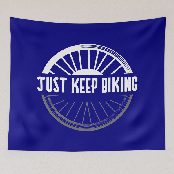 Item preview, Just Keep Biking designed and sold by Luvjesus2.