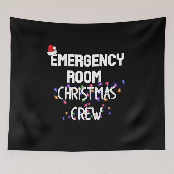 Item preview, Emergency Room Nurse Christmas Crew designed and sold by The Full Cart.