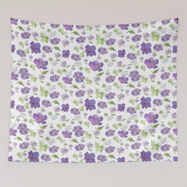 Item preview, pattern in the style of provence lilac flowers designed and sold by sonaadalian.