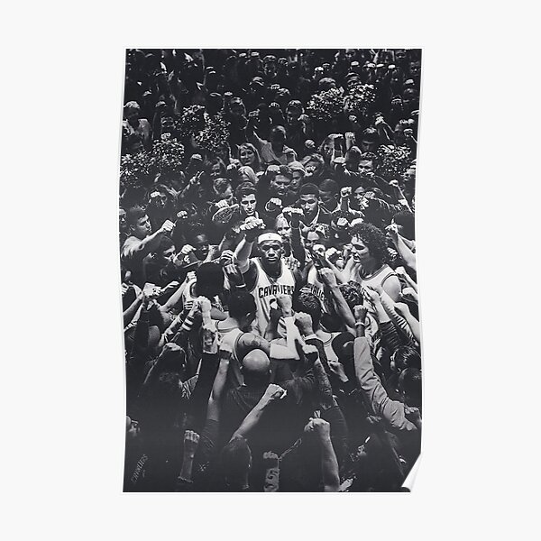 Lebron James Fist Up! BLM Poster