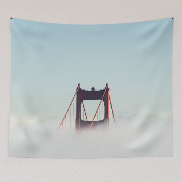 Item preview, Golden Gate over the Clouds designed and sold by Christof  Hall.
