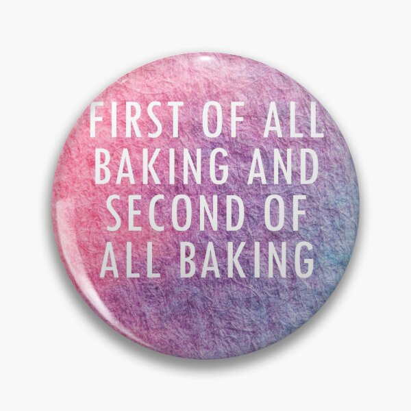 Item preview, First of all Baking and Second of all Baking designed and sold by Shujii.