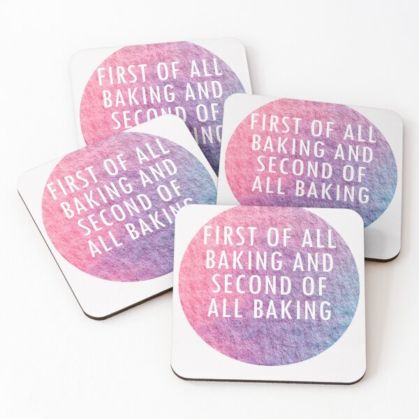 Item preview, First of all Baking and Second of all Baking designed and sold by Shujii.