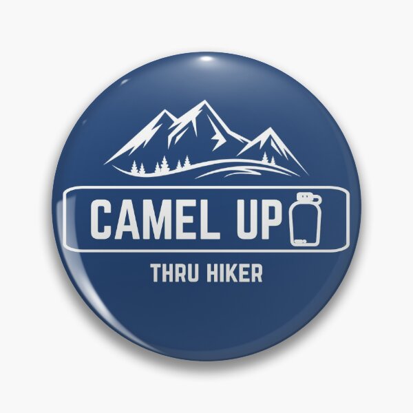 Item preview, THRU HIKER / Camel Up / Drinking / Hiking / Mountain Trail / Climber / Trail Hike / Backpacking / Long Distance Hike / Hiking Shirt  designed and sold by artenvironments.