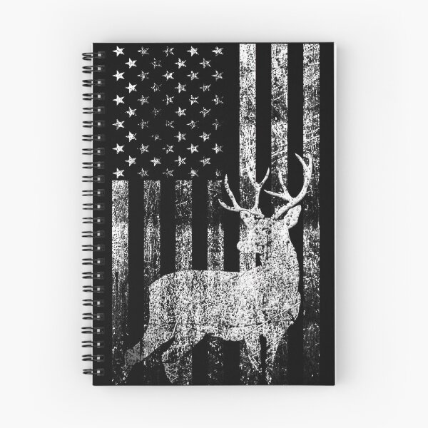 Item preview, American Flag Deer Distressed Patriotic Hunting Deer Lover Hunter Design designed and sold by stesgenstore.