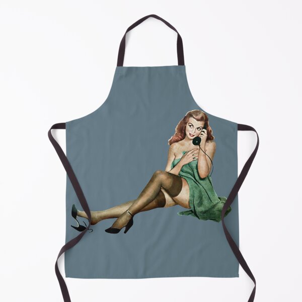 Item preview, Vintage Pinup Phone Call designed and sold by ElectricHamster.