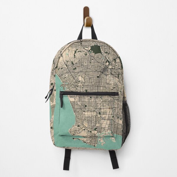 Item preview, Los Angeles City Map of the United States - Vintage designed and sold by deMAP.