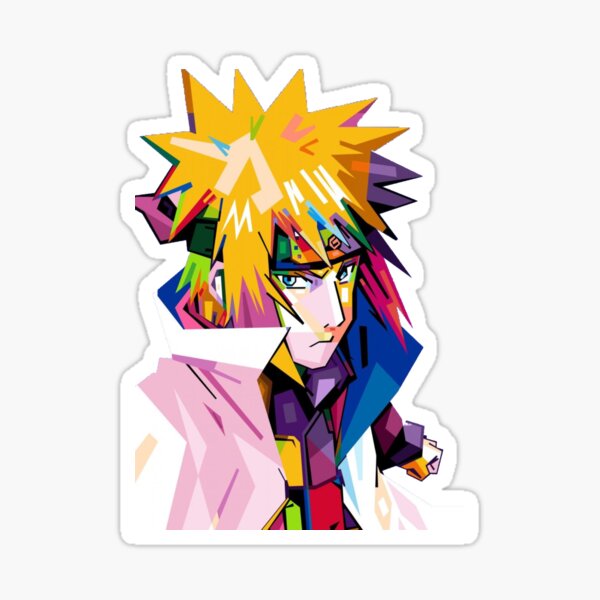 Minato Uzumaki Sticker