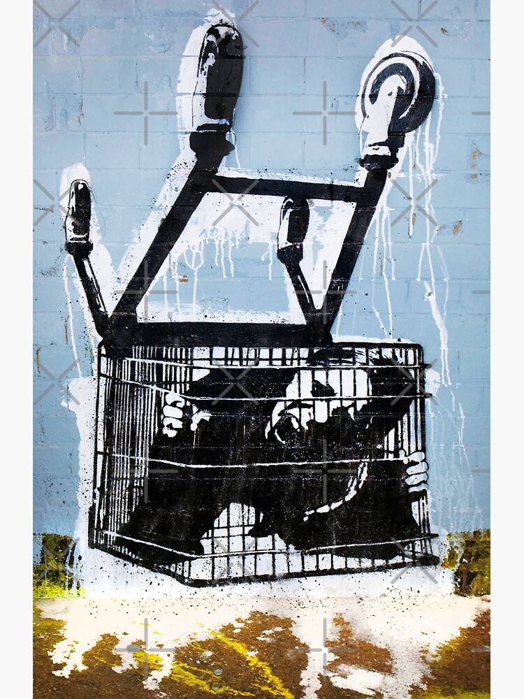 Un tableau de Banksy contre le consumérisme… bientôt en vente