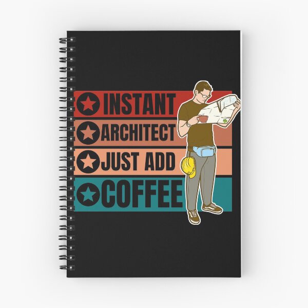 Item preview, INSTANT ARCHITECT JUST ADD COFFEE designed and sold by ThemeBros.