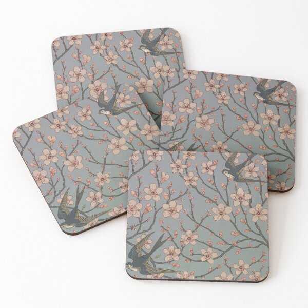 Item preview, Almond Blossom and Swallow (1878) - Walter Crane designed and sold by SALON DES ARTS.