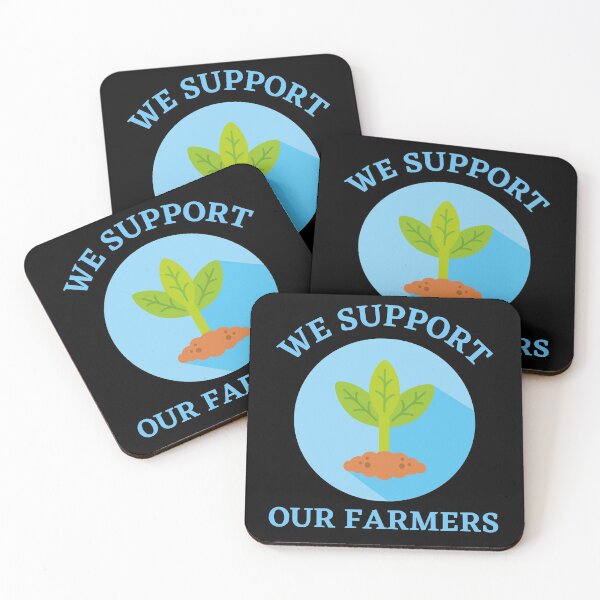 Item preview, We Support Our Farmers Blue Plant designed and sold by Web CreationsNL.