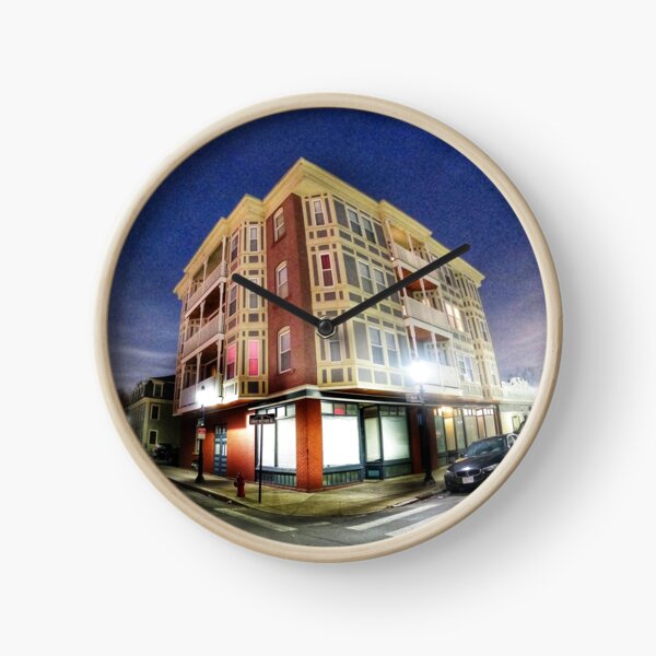 Market and Worthen Clock