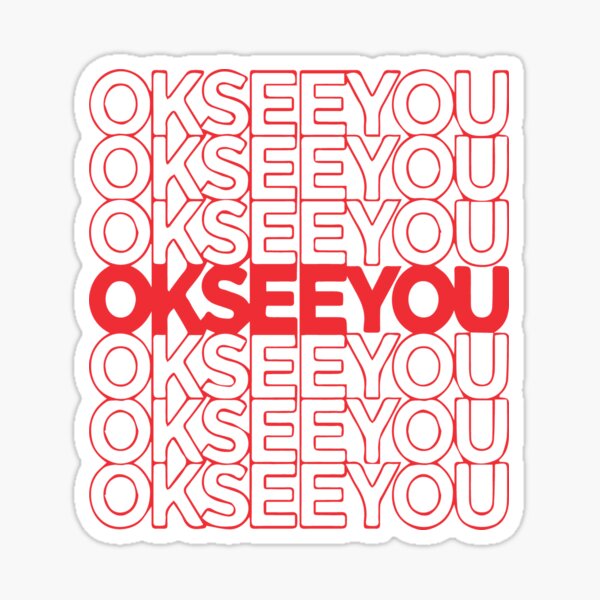 OKSEEYOU | ok see you Sticker