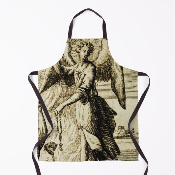 Item preview, Angel of death vintage etching designed and sold by Vintage Designs +.