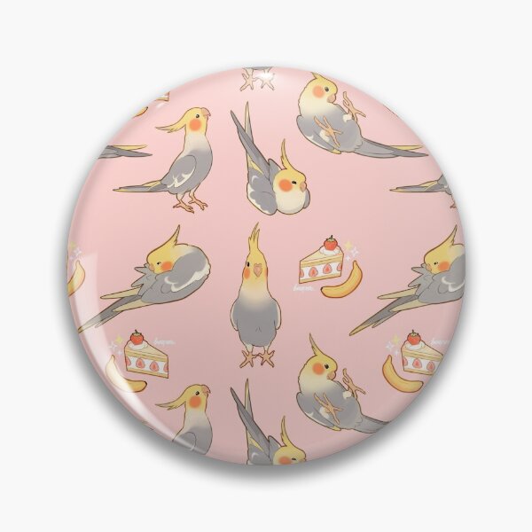 Item preview, Cute  tiels - grey version designed and sold by beeper-art.