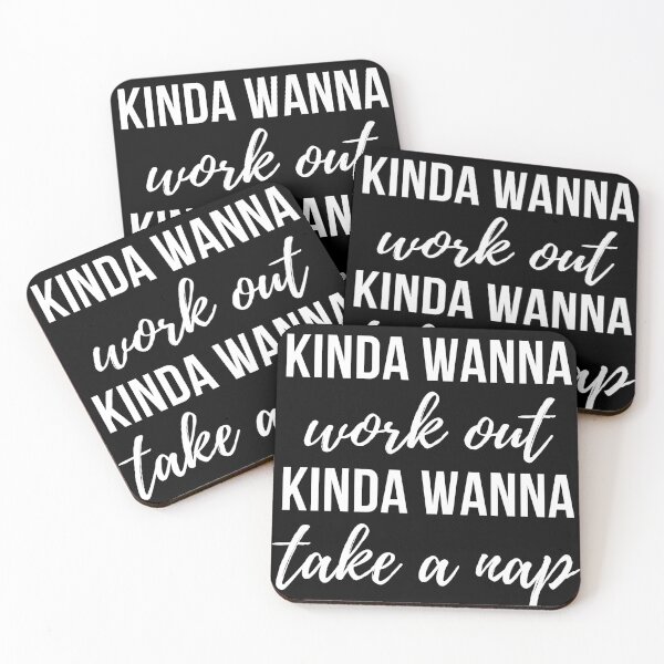 Item preview, Kinda wanna workout kinda wanna take a nap - Funny workout designed and sold by kaylasbtq.