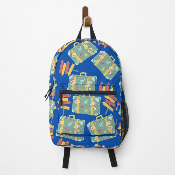 Item preview, travel blue pattern designed and sold by sarahnanziri.
