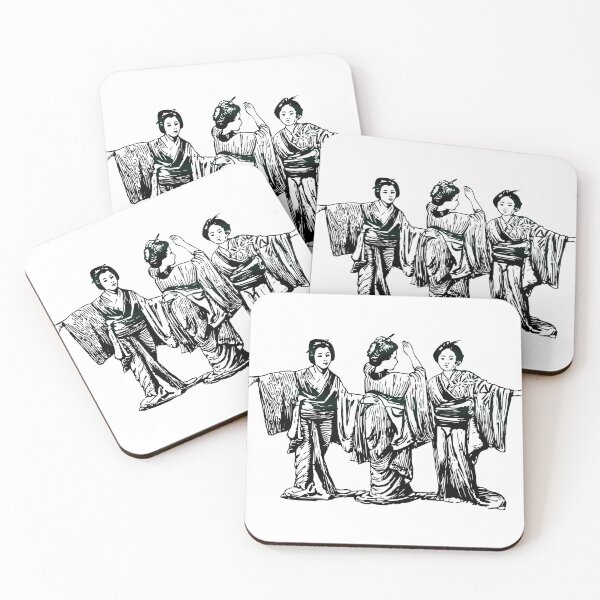 Item preview, Japanese Dancing Geisha designed and sold by ElectricHamster.