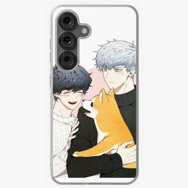 Aperçu de l'œuvre Fleurs de cerisier après l'hiver Collection mignonne Manhwa Shiba Inu créée et vendue par Trendency ~.