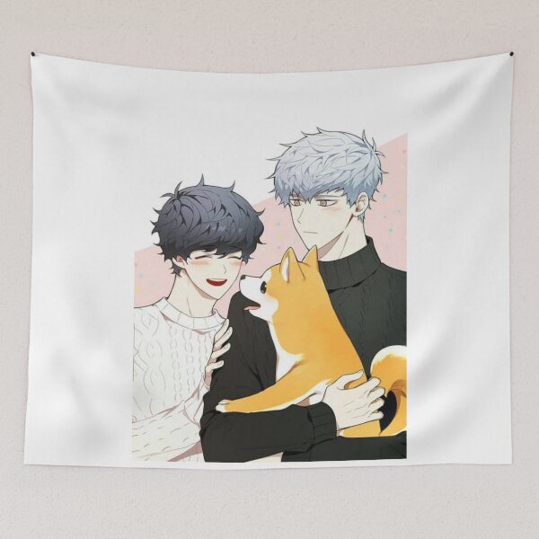Item preview, Cherry Blossoms After Winter Cute Collection Manhwa Shiba Inu designed and sold by Trendency ~.