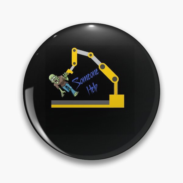 Item preview, funny zombie design with crane designed and sold by Shipra Gupta.