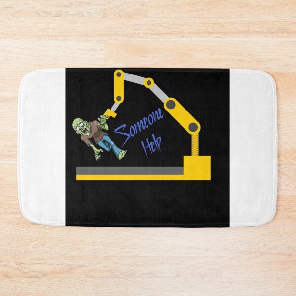 Item preview, funny zombie design with crane designed and sold by Shipra Gupta.